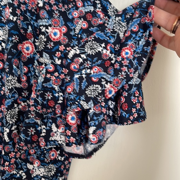 Flower blue dress - Picture 3 of 4